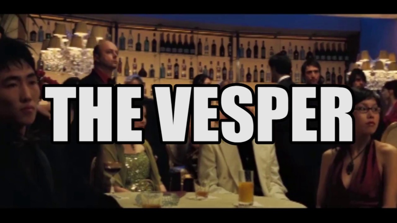 THE LAZY BARTENDER - part 2 : THE VESPER (This is strong)