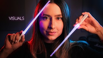 ASMR Scanning You For Better Sleep ✨ Up Close Visual Triggers, Lightsabers, Hand Movement, +