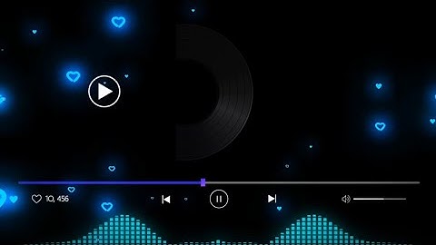 Avee player spectrum and heart particles template video \whatsappstatus Black screen _#Pksediting
