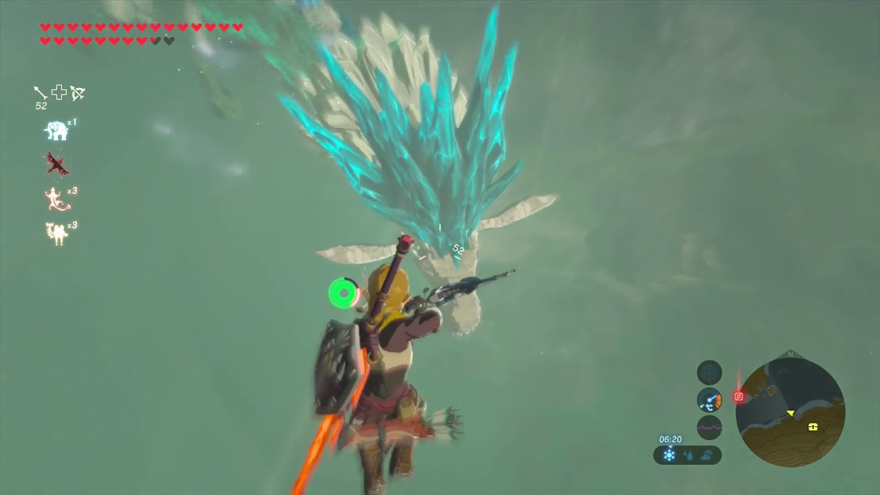 The Legend of Zelda Breath of the Wild - Farm Naydra Farmear a Nayen