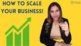 The Key to Scaling your Business.