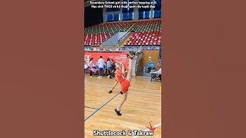 Secondary School girl with perfect tapping skill/Học sinh THCS và kỹ thuật quét vẩy tuyệt đẹp