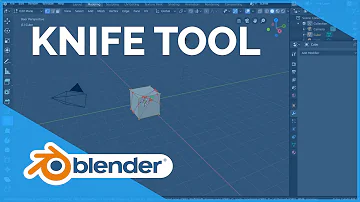 Como usar a faca Blender?
