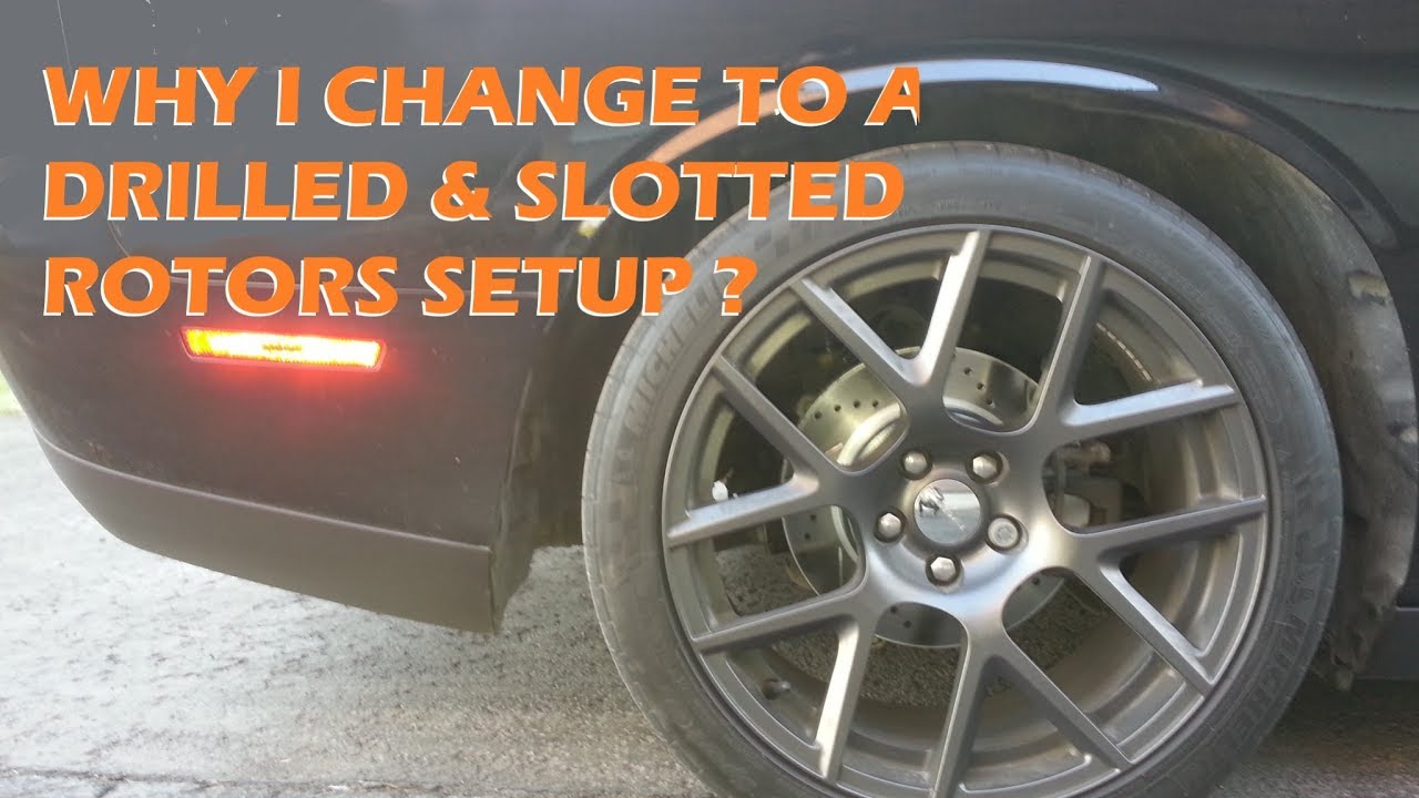 Dodge Challenger Brake Upgrade Disk & Pads - YouTube
