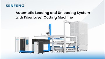 Sheet Cutting | Automatic Loading and Unloading System with Fiber Laser Cutting Machine