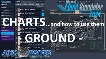 How to use AIRPORT CHARTS - Part 1: Ground Charts | Real Airline Pilot