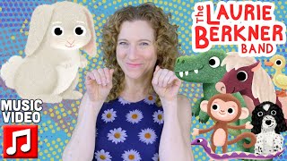 'My Bunny Goes Hop' by The Laurie Berkner Band | Spring Songs for Kids | Animal Sounds | Movement