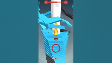 How to Play  Mobail Game on phone📲|| Stack ball 😱Level 473 || #shorts #youtubeshorts #gamingvideos