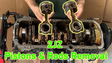 2JZ - Pistons & Rods Removal