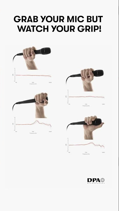 🎤 Vocal mic hand placement 📷 DPA Microphones
