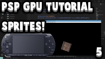 PSP Graphics Programming Tutorial #5: Sprites & Meshes!