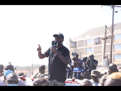 LIVE Gov Natembeya Senator Khalwale Western Troops Continue To Tour Malava