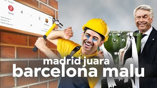 Ngakak! Madrid Yang Juara Barcelona Yang Malu Wkwkwk