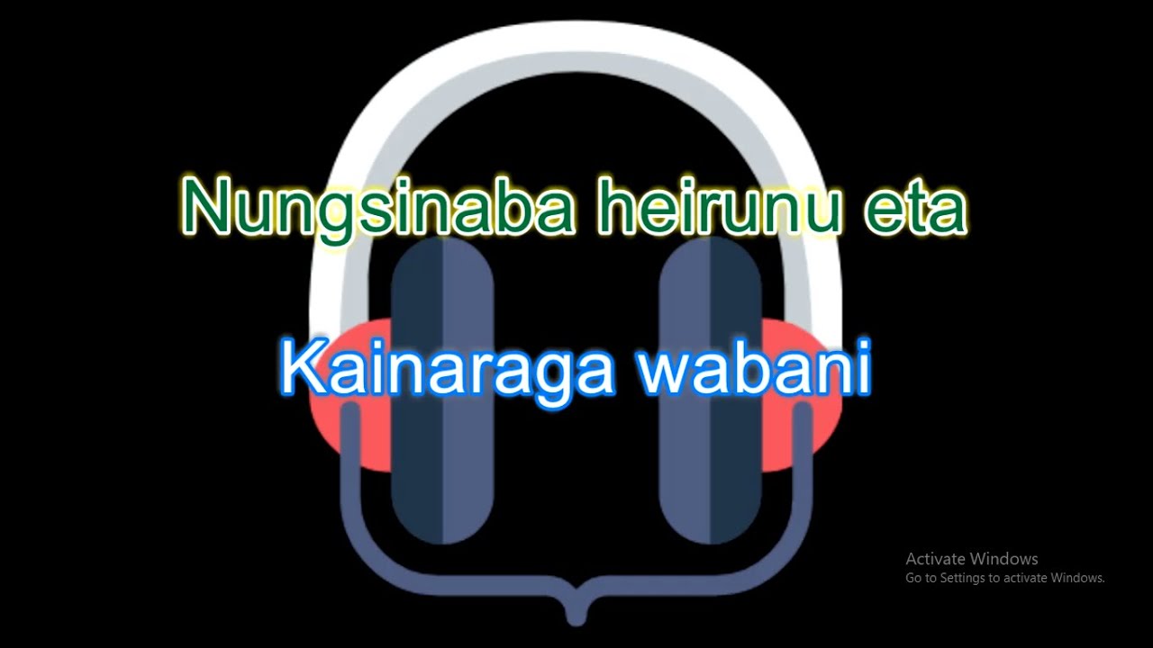 Nungshinaba heirunu eta karaoke with lyrics ll Rk Nandeshori ll