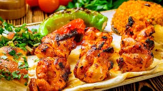 دجاج تركي مشوي ع الفحم🍗ونوعين تتبيله الدجاج المشوي💥Turkish grilled chicken on charcoal 🍗