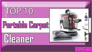 ✅ Unveiling the 10 Best Portable Carpet Cleaners for Stain-Free Floors