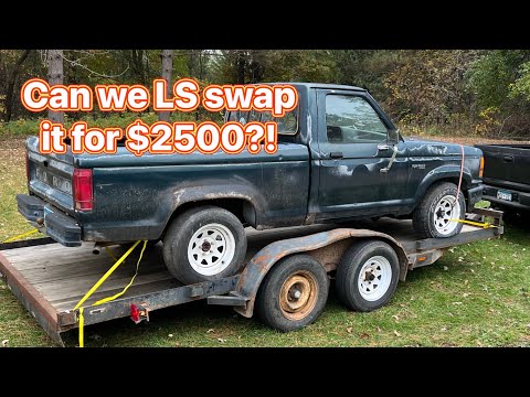 How To Ls Swap A Ford Ranger
