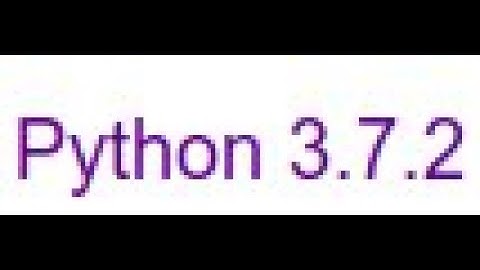 Python - Install from Source