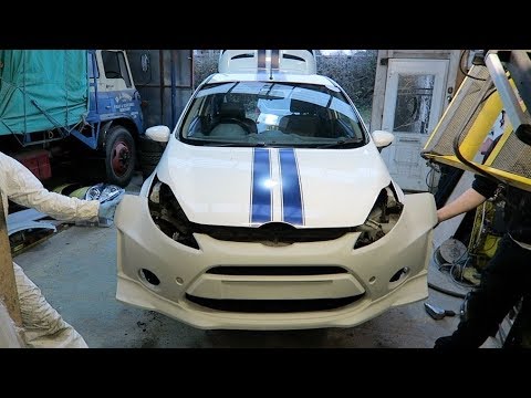 Crazy Maxton Design Wrc Fiesta Project Stripping The Car Down Youtube