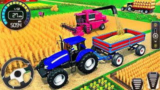 Real Tractor Farming Simulator 2025 -  Harvester Tractor Driving 3D - Android Gameplay screenshot 2