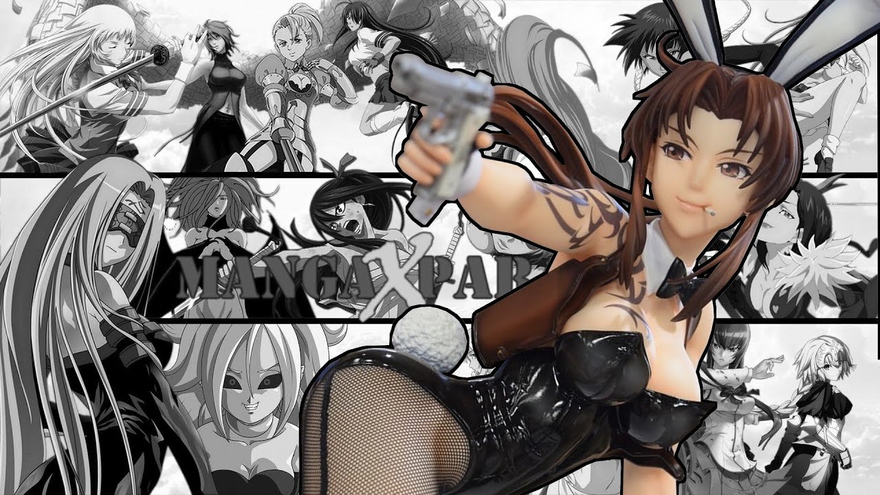 REVY 1/4 BUNNY VER. BLACK LAGOON FREEING FIGURINE - YouTube