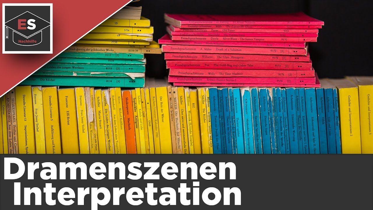 New Update Dramenszenen-Interpretation - Dramenanalyse - Interpretation dramatischer Texte - einfach erklärt!