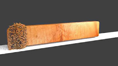 Blender Animation wood chipping text