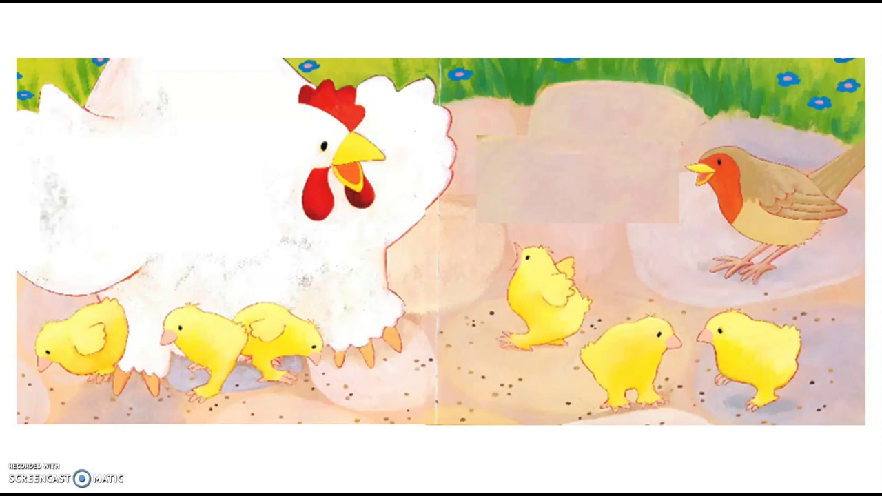 Digitaal prentenboek - Dottie's kuikens (Thema lente)