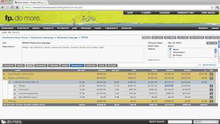 Job Details and Financials - How to use Function Point Software