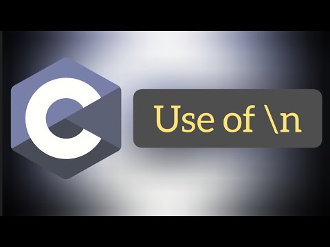 Use of backslash