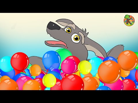 Kurt ve Yedi Keçi Yavrusu Masalı DAHİ KEÇİ Balon Makinesi KONDOSAN Türkçe Çizgi Film Çocuk Masalları