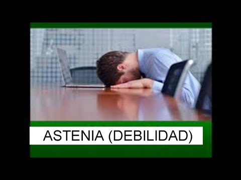 Video: ¿Qué es la astenia y cómo tratar el síndrome en las mujeres?