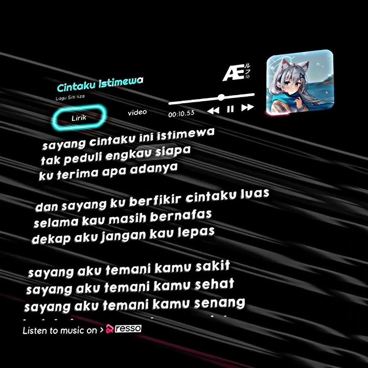 CCP lirik lagu | DJ CINTAKU ISTIMEWA VIRAL TIK TOK🎶🎵🎶