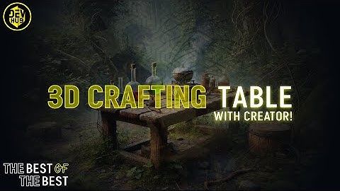 DEVHUB - 3D CRAFTING TABLE WITH CREATOR! (Fivem)