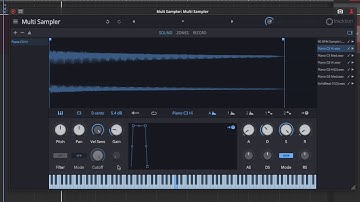 02 Waveform Multi Sampler - Sound Layer Controls