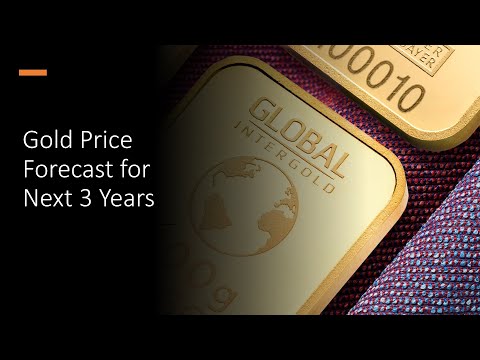 Gold Price Forecast For Next 3 Years