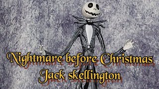 i made Jack Skellington from Nightmare before Christmas