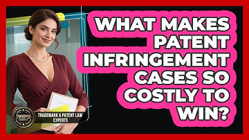 What Makes Patent Infringement Cases So Costly To Win? - Trademark and Patent Law Experts