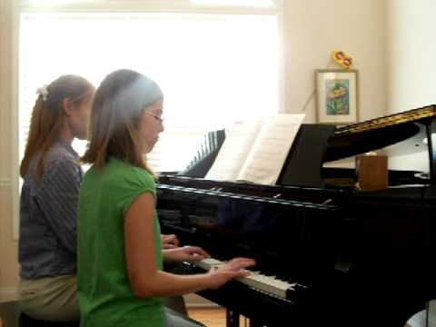 Piano Student of Alecia Stringer plays Music Box