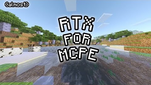 HSD SHADER FOR MCPE (1.17+) // RTX GRAPHICS