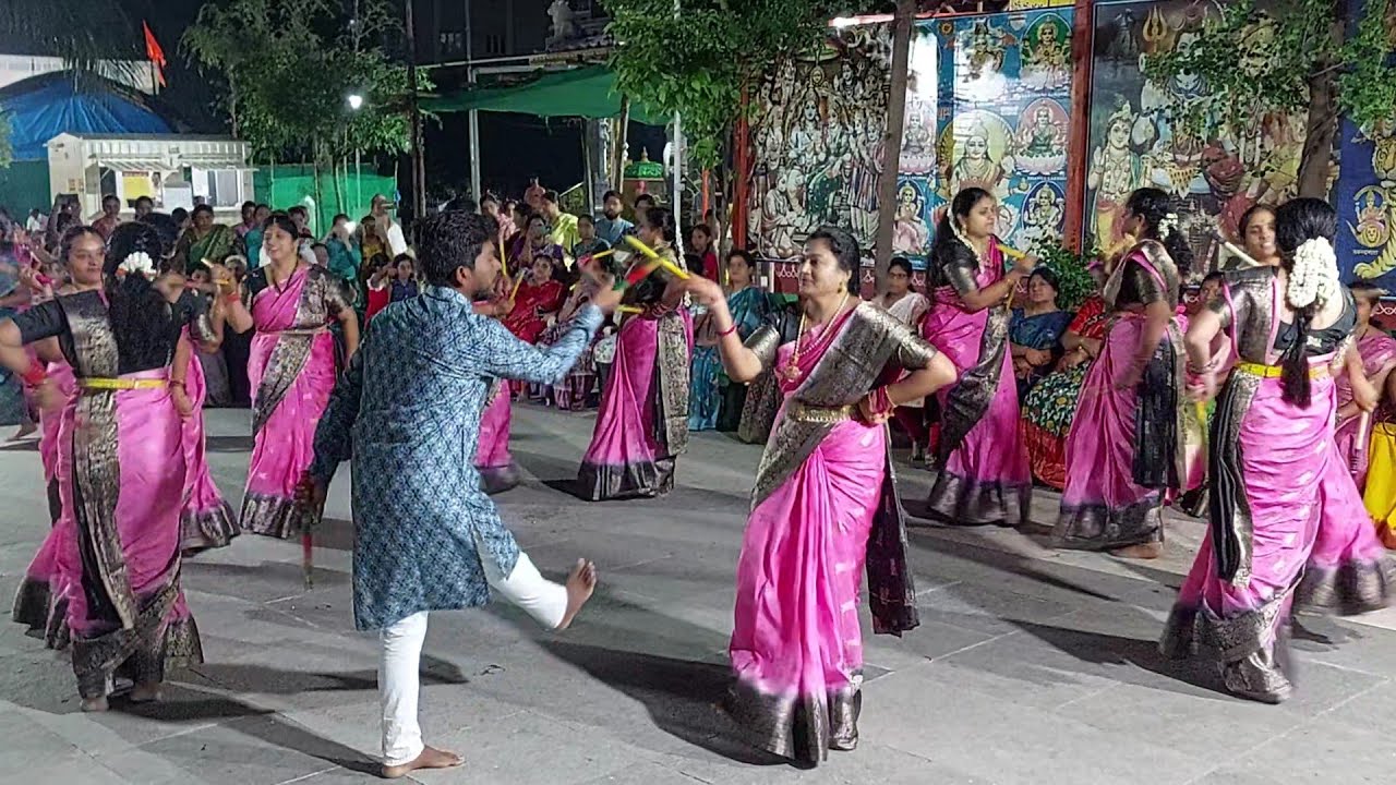 Mangli ganapathi song kolatam Mahendar Master 9550893702 6th phase kukatpally Hyderabad