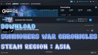 How to Download Summoners War Chronicles PC via Steam region : ASIA | 100% WORKING PLAY THE GAME screenshot 3