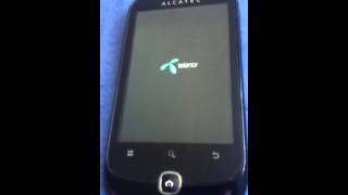 Problema con "telenor" en el alcatel ot990