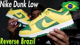 Nike Dunk Low Reverse Brazil/Oregon Dunk Low EARLY Review