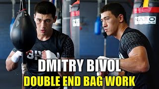 Dmitry Bivol Double End Bag Work