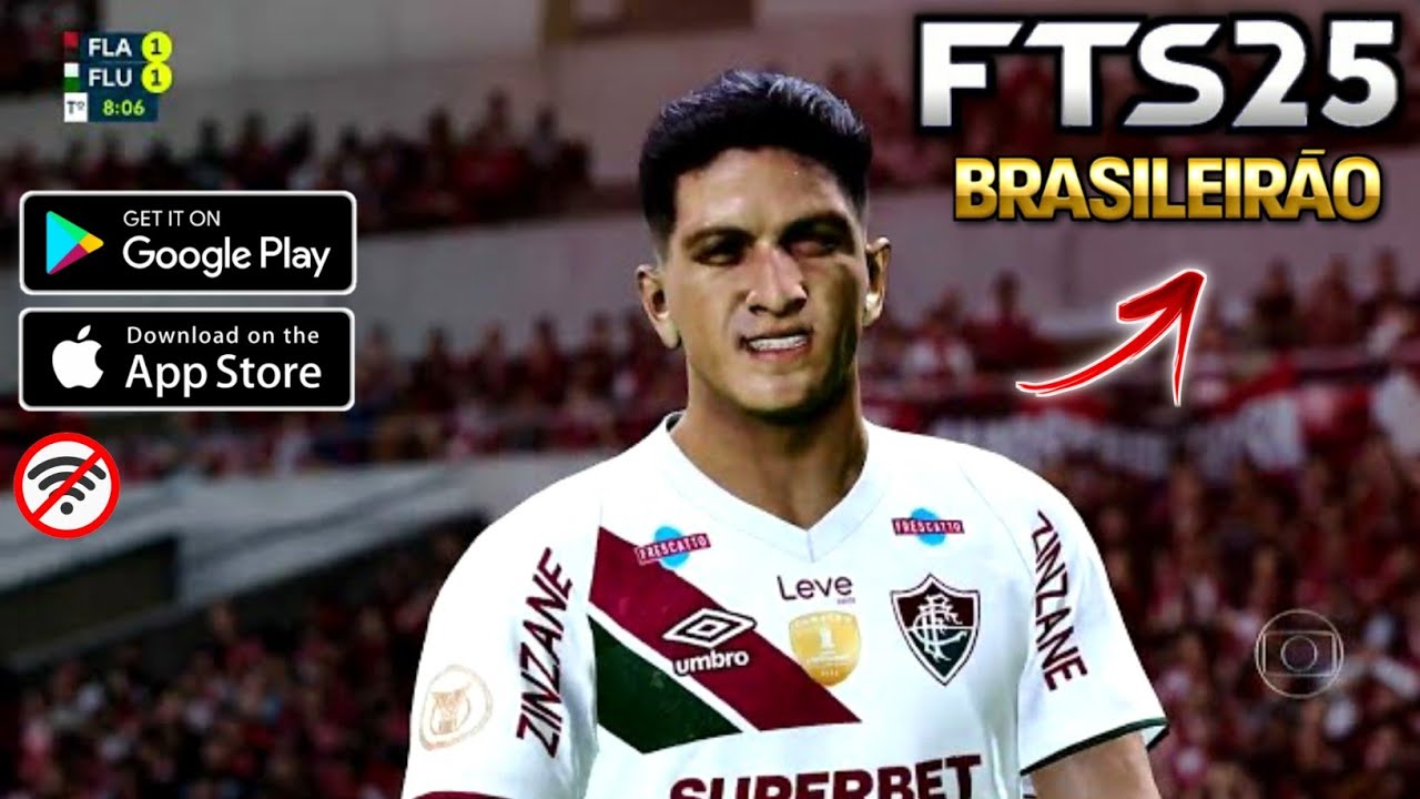 Saiuu !! Novo FTS 25 Mobile offline Com Brasileirão e Europeu, Novas ...