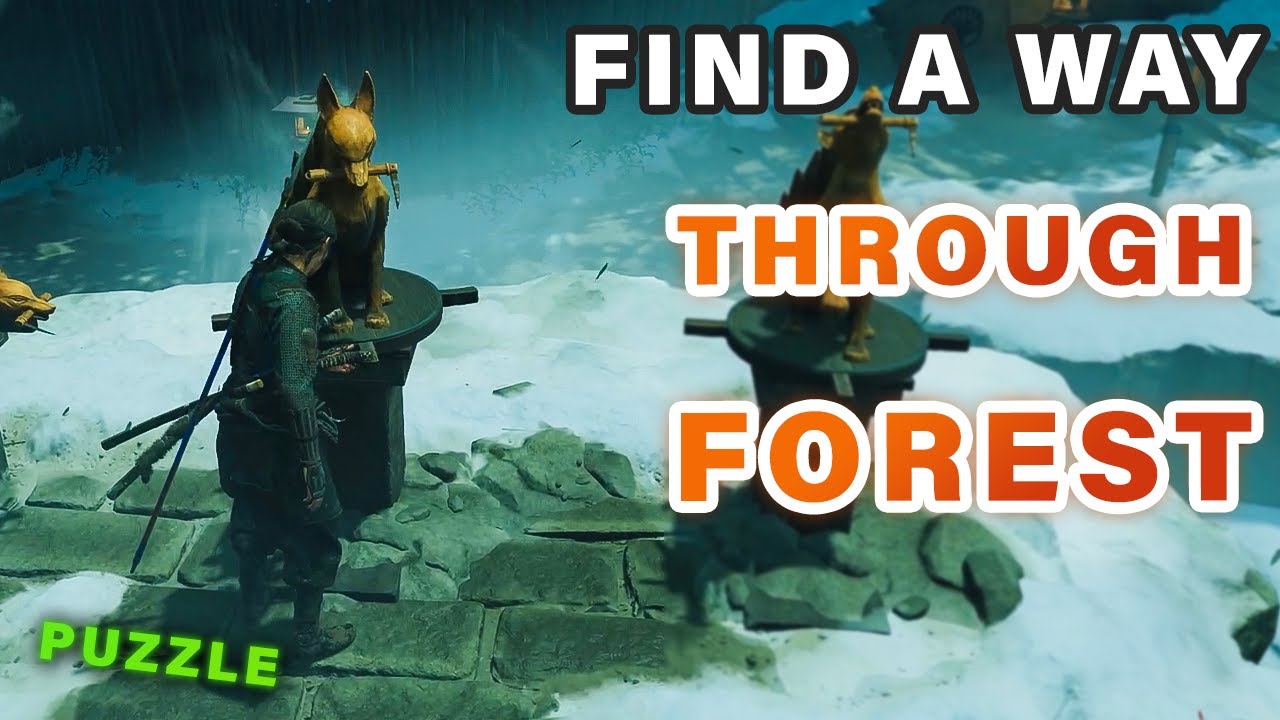 How to Solve The Find A Way Through The Forest Puzzle | Kitsune