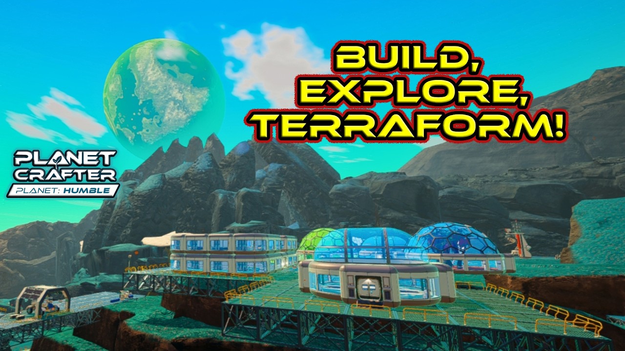 Planet Crafter: Humble | Major Base Build & Terraforming! - YouTube