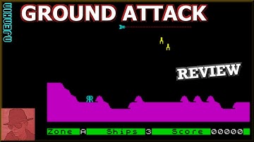 Ground Attack - on the ZX Spectrum 48K !! with Commentary