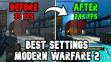 Best PC Settings for COD Modern Warfare 2 (Optimize FPS & Visibility) - ✅*NEW UPDATE*